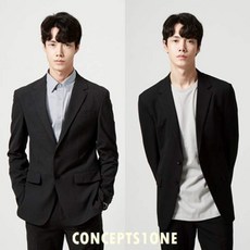 [현대백화점]컨셉원 수트블레이저 테이퍼드핏 슬랙스 셋업 10070901 10110903