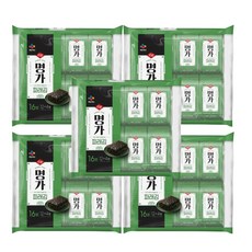 CJ 명가 파래김 64g(4g X 16개입) X 5개, 64g