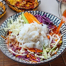 시원한 한치 물회 밀키트 1인분 (다리살200g 야채120g 물회소스400g)