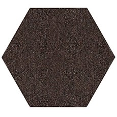갤럭시 방법 애완 동물 친화적 인 실내 옥외 옥외 지역 카펫 초콜릿 - 2 '육각형 (2' Hexagon Chocolate), 2' Hexagon, Chocolate