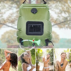 1 개 태양열 샤워 주머니 저장 장치 야외 Naturehike 욕조 수합 캠핑 기어오르기 용품 휴대용 샤워 주머니, 20리터, 1개
