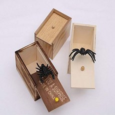 sp 해외 1월 GOWOW Tiktok Original Spider Prank Box-Funny Wood +이색수집품