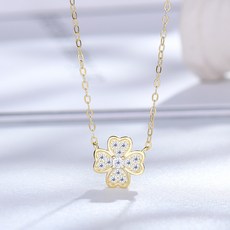 14k클로버목걸이