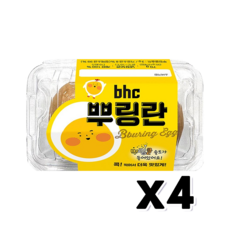 BHC 뿌링란 2입 계란간식 70g x 4개, 단품