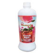 세미 복숭아 아이스티 시럽 2kg, 1개