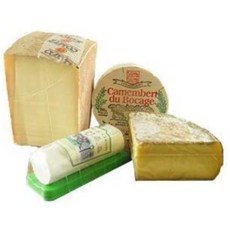 Fromage Marquis 프렌치 치즈 모듬 상자- 1.9파운드- 카망베르 콩트 톰 드 사부아 뷔셰트 노스탤지, 1개