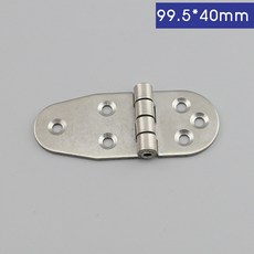 도어 1x 비대칭 버퍼링 힌지 스테인레스 스틸 99.5x40x2.5mm, 1개