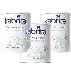 Kabrita Goat Milk 카브리타 고트 밀크 토들러 산양유 분유, 3개, 800g