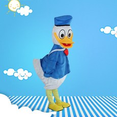 오리 인형탈 도널드덕 애니메이션 코스프레 축제 행사 의상 동물탈