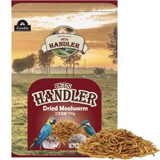 펫츠핸들러 햄스터&고슴도치 영양간식 건조밀웜 리필형150g, 150g, 1개
