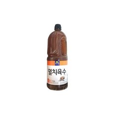 면사랑 멸치육수 전문점용멸치육수 1.8L X2병 병당70인분 2병