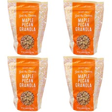 미국 트레이더조 저스트 크러스터 메이플 피칸 그래놀라 시리얼 454g 4팩 Trader Joe