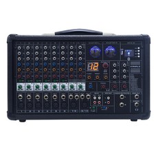 카날스 파워드믹서앰프 BKM-800/800W 블루투스 USB 녹음/간편휴대 교회/법당 행사 전문가용, 단일상품