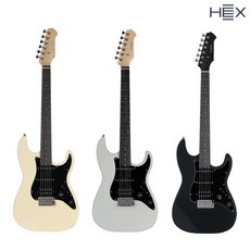 [HEX] 헥스 입문용 E100 LITE 라이트 일렉기타, S／BK 블랙, S/BK 블랙