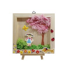 모스액자만들기