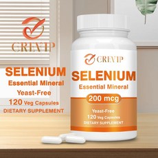 GREVIP 셀레늄 200mcg 60/120캡슐, 1개, 60정