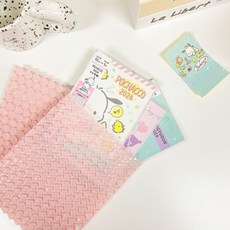 소품샵 선물 하트 에어캡 택배 10p 뽁뽁이 포장, 스몰1세트10개(찐핑크)