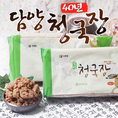 푸르젠 [푸르젠]구수한 담양 생 청국장 1kg×10개입 대용량 (총10kg), 단품없음