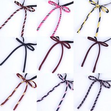 심플한게 이뻐 끈 넥타이 11 Colors 여자넥타이