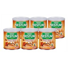 네슬레 Nestum 밀 꿀 베이비 시리얼 300g x 6캔