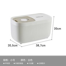 진공 쌀냉장고 쌀장고 냉장고 쌀보관함 20KG 쌀보관법 미니 쌀통 10KG 빌트인 가정용, 아이보리20근입