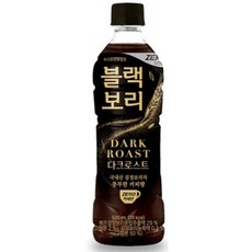 하이트 블랙보리다크로스트펫, 24개, 520ml