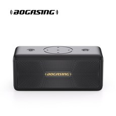  골전도스피커 골전도 블루투스 이어폰 BOGASING M5 스피커 40W 무선 360도 서라운드 IPX7 30H 재생 시간 뮤직 박스 휴대용 강력한 인텐시브 베이스 스테레오 EQ 야, 01 Black_01 BOGASING Official, 1.Black - BOGASING Official 