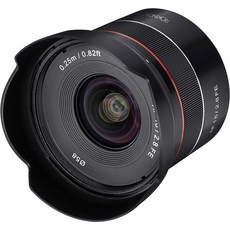 Samyang AF 18mm F2.8 FE(작지만 초광각) - 자동 초점 풀 프레임 및 APS-C 고정 초점 렌즈 Sony E Mount fo, 한개옵션0