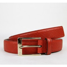 159868 구찌 남자 Diamante 가죽 벨트 스퀘어 Buckle 345658
