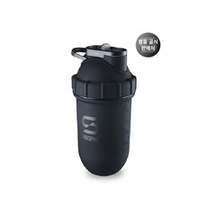 쉐이크스피어 스틸 노볼 쉐이크통 프로틴쉐이커 스테인리스, 스틸 매트블랙, 700ml, 1개