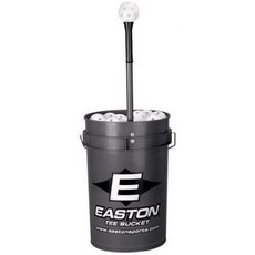 EASTON TRAINING Baseball Softball Batting Tee Bucket Unique Design With Telescoping Tee Includes, One Color_One Size, One Color_One Size, 상세 설명 참조0