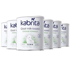 Kabrita Goat Milk 카브리타 고트 밀크 토들러 산양유 분유 400g 6팩, 6개