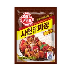 오뚜기 오뚜기사천짜장 100G x 2개 감칠맛 브런치 자취템 요리레시피 야식