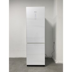  품번846 클라쎄 340리터 중고냉장고 화이트 하이그로시 