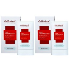 셀퓨전씨 스틱 썬스크린 100 19g x2개 SPF50+ PA++++, 2개
