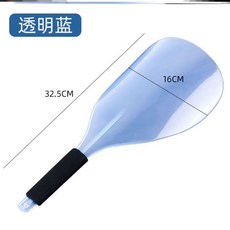 . 투명 보호 마스크 페이셜 스타일링 크림 헤어 커팅 패널 홈 걸 페이스 쉴드 가드 핸들, 블루 앞머리 페이스 마스크 -M73