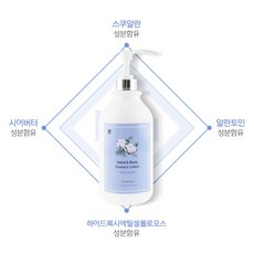 더네일샵 핸드 & 바디 로션 1 000ml, 1개