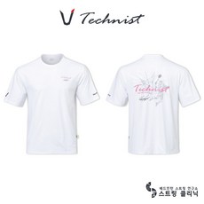 테크니스트 남녀공용 오버핏 티셔츠 23TT-82A55 WH
