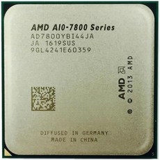 AMD A10 시리즈 A10-7800 CPU는 4코어 4스레드 데스크탑 프로세서 3.5GHz 4M 65W 소켓 FM2+를 사용했습니다. - amd7800