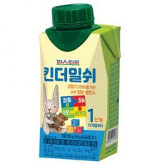 파스퇴르 킨더밀쉬 액상분유 1단계 200ml, 3개