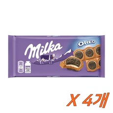 밀카 오레오샌드위치92g X 4개 (유통기한 21년2월22일)무료배송 국내발송