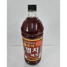 제주 추자 3년숙성 100% 원액 멸치액젓