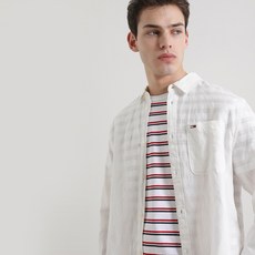 타미힐피거린넨셔츠