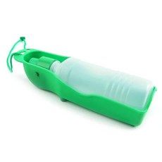휴대용 접이식 야외 애완 동물 디스펜서 강아지 그릇 고양이 식수, 1개