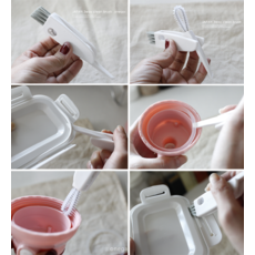 [원가몰 동영상+] 3가지 특화기능을 하나로~!! 3 in 1 맥가이버 크리너 세척솔 브러쉬 청소솔, .