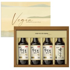 [신앙촌] 양조 비건선물세트 1호 (쇼핑백포함), 2000ml, 1개