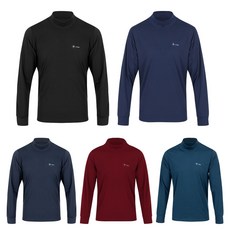 [웰파] 23년 하프넥 기모스판티셔츠 5종택1