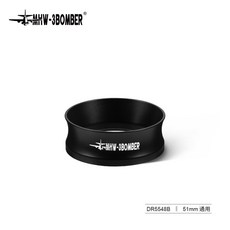 에스프레소 도징 깔때기 마그네틱 커피 링 바리스타 도구 포타필터 51mm 54mm 58mm, 3) 51mm, 1개