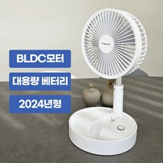 테르톤 3단 접이식 무선 리모컨 선풍기 17.78cm