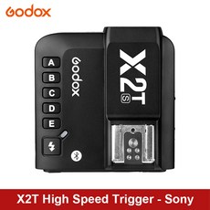 Godox X2T-C X2T-P TTL 1/8000s HSS 무선 플래시 트리거 송신기 캐논 니콘 소니 후지 올림푸스용, 05 X2T for 소니, 01 CHINA, 1개